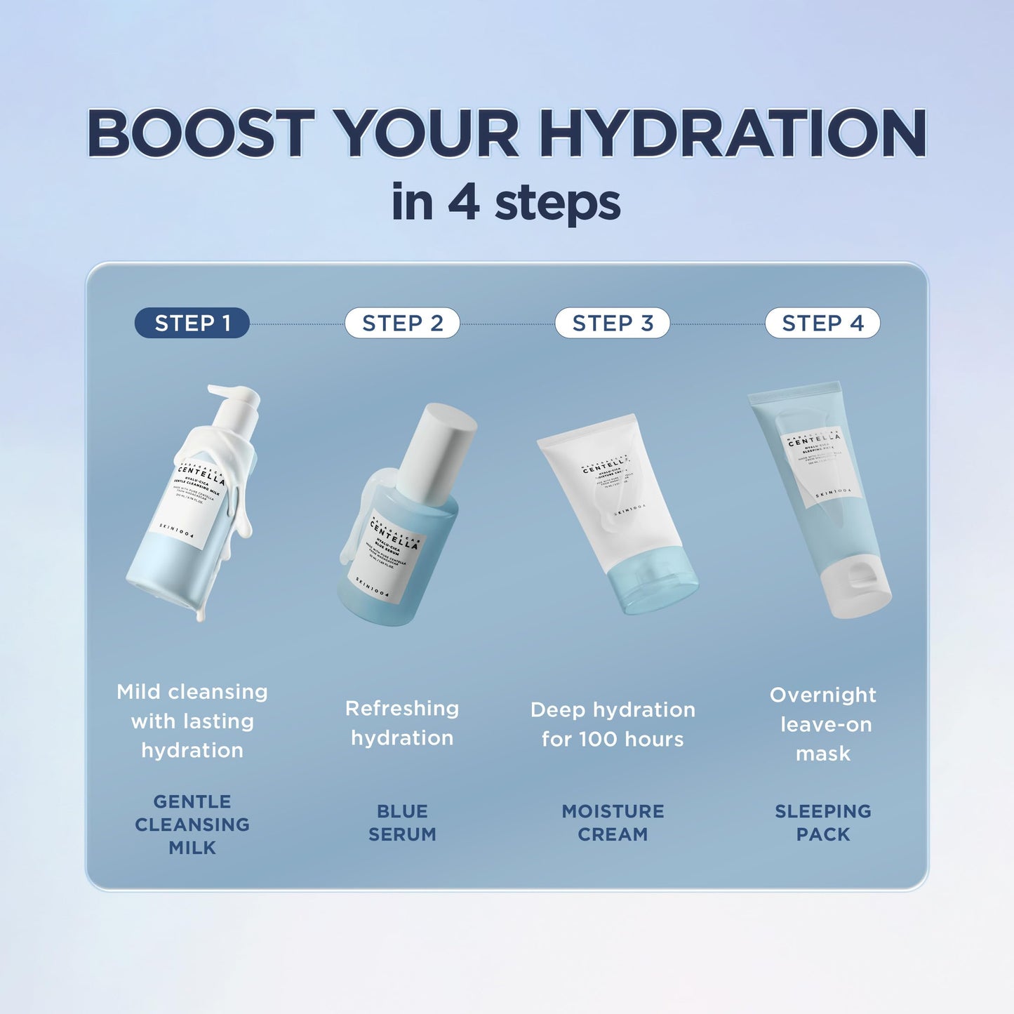 SKIN1004 HYALU - CICA GENTLE CLEANSING MILK