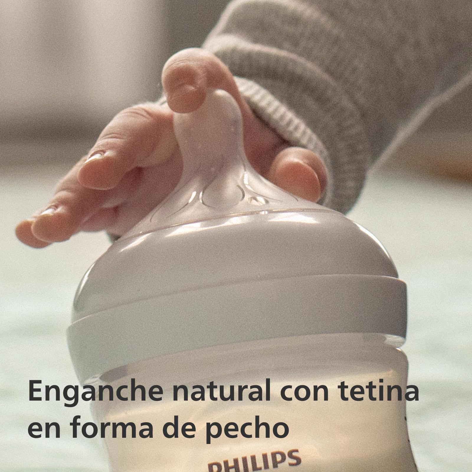 Tetina Avent Philips Natural Response válvula anticólicos Flujo 5 Variable 3m+ 4 piezas