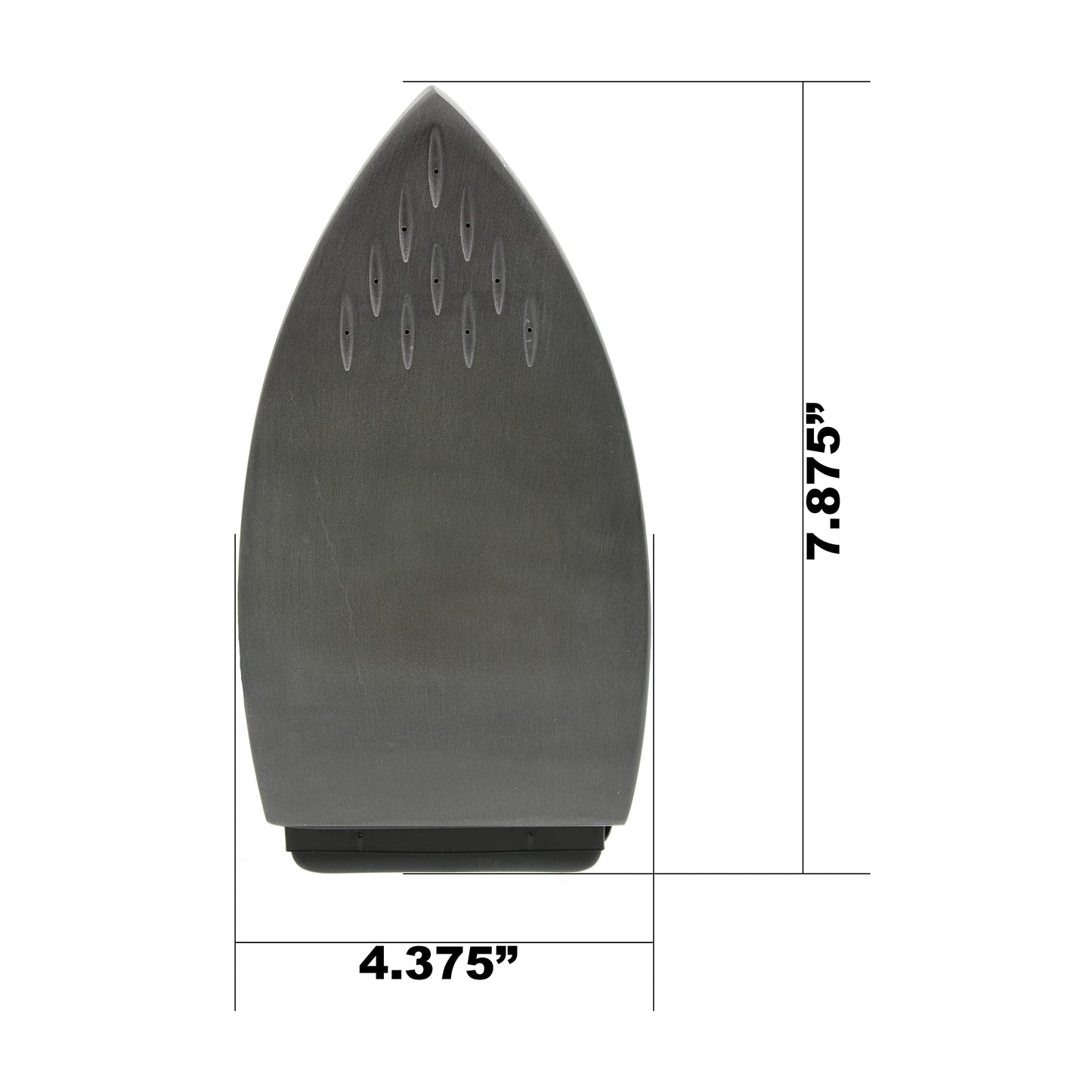 Silver Star ES-90A Plancha de vapor - Botella colgante alimentada por gravedad de 110 voltios, plancha con suela laminada antiadherente, cartucho desmineralizador, soporte de hierro de silicona y