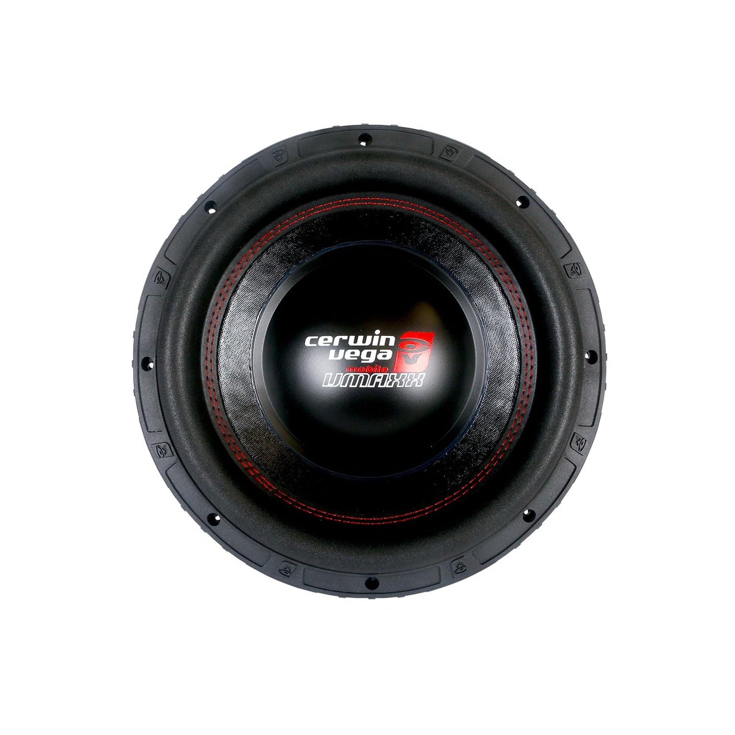 CERWIN-Vega! VMAXX Subwoofer de Alto Rendimiento RMS de 2 ohmios de 8 Pulgadas, 500 W, Aluminio Resistente, Cono semiprensado Negro, refrigeración Avanzada, Sistema de Audio para automóvil, 1000 W