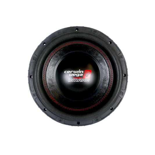 Subwoofer CERWIN-Vega! Negro de Alto Rendimiento 8 Pulgadas para Automóvil