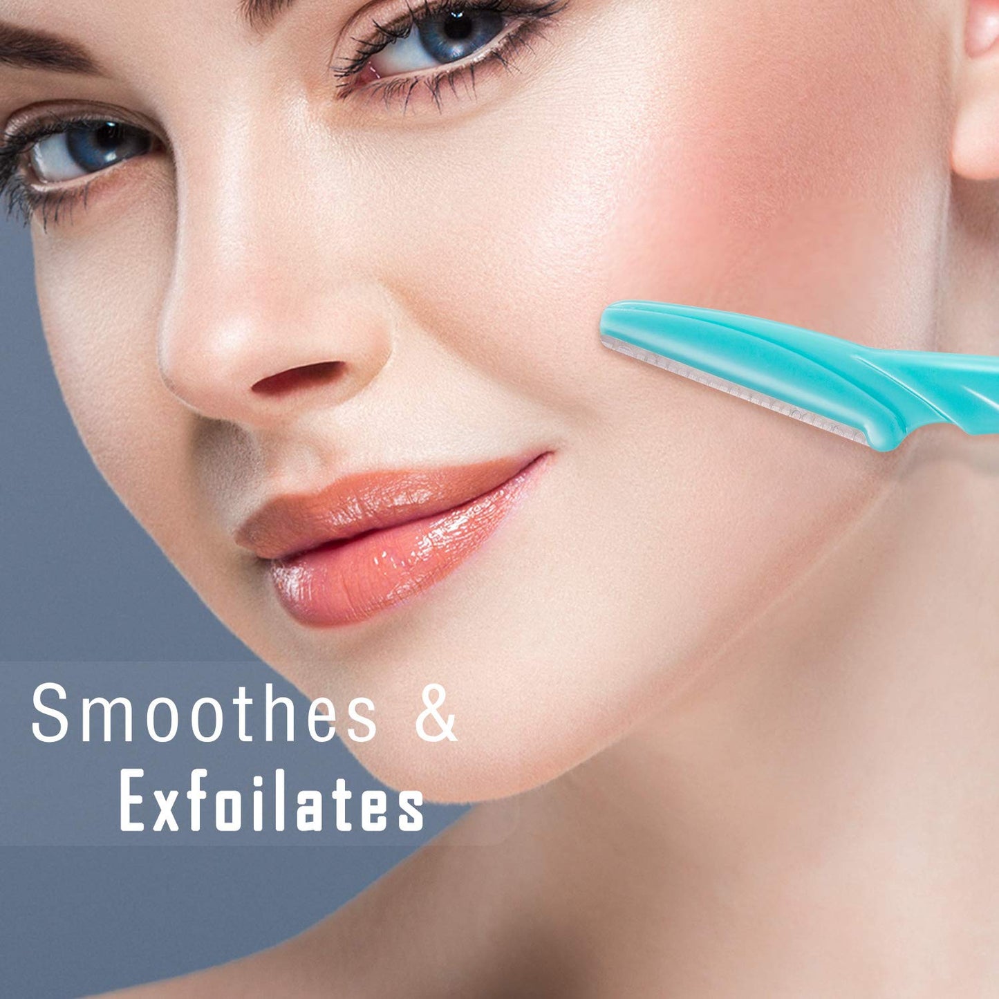 Boao 24 Maquinillas de Afeitar para Cejas Navaja de cejas Afeitadora Facial Recortadora Moldeadora con Cubierta de Precisión (Rojo Rosa, Amarillo, Verde, Blanco, Negro, Azul, Rosa y Naranja)