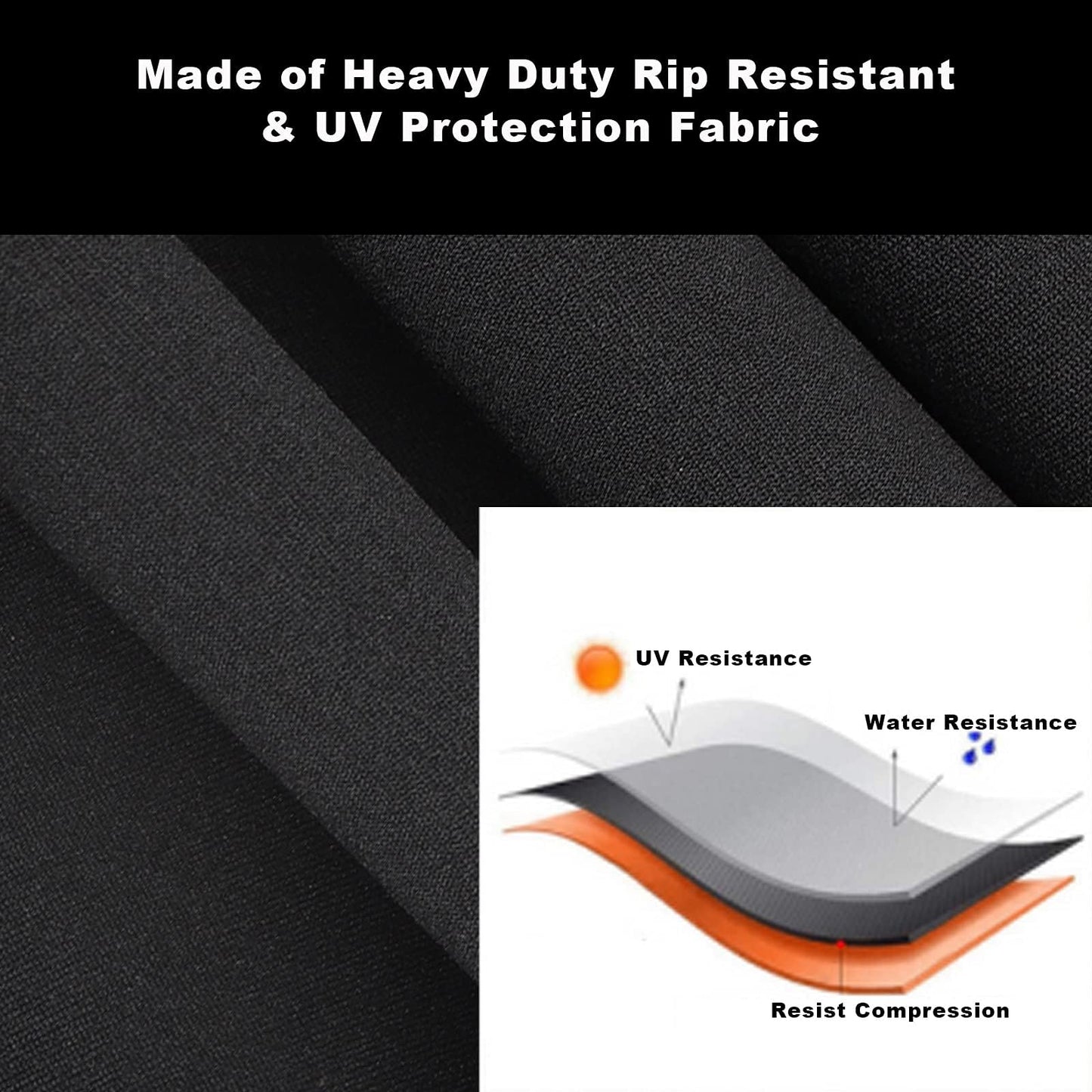 Cubierta de cabrestante, resistente a los rayos UV, impermeable, con cordón, accesorios de cabrestante para interiores y exteriores, cubierta de polvo resistente a la intemperie para cabrestantes eléctricos de hasta 1200 libras