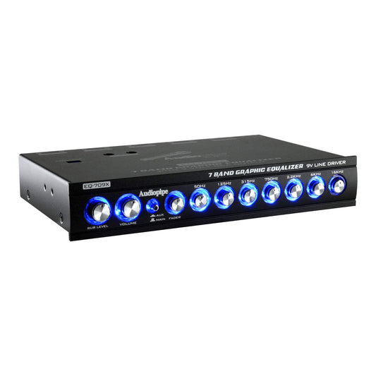 Audiopipe EQ-709X 7-Band Graphic In-Dash Equaliser