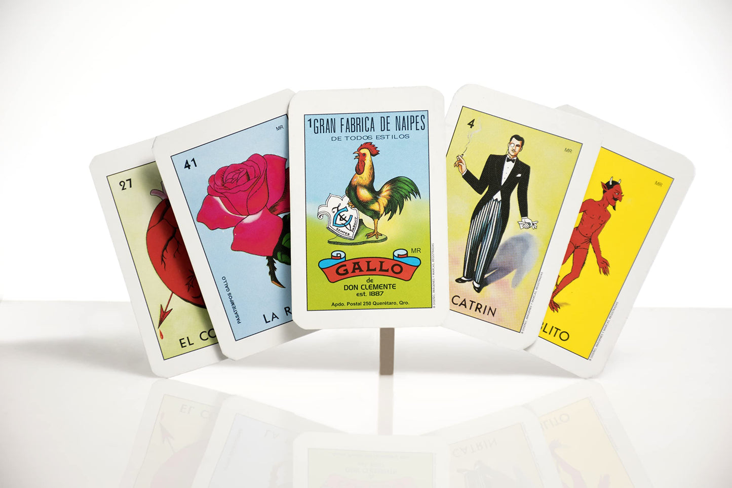 Juego de Lotería Don Clemente Jumbo Grande Divertido y Educativo