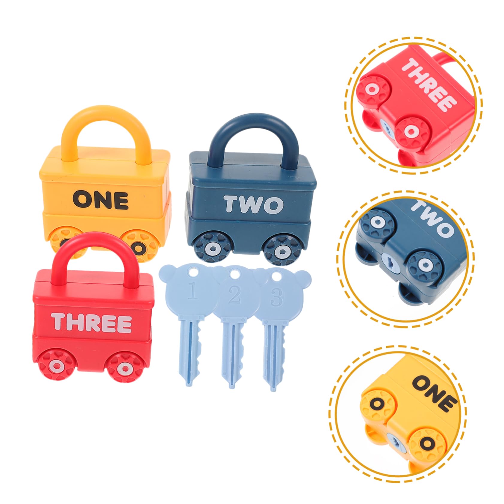 BCOATH 3 Piezas Juguetes de avión para niños pequeños 1-3 Actividades de Aprendizaje Preescolar Juguetes para niños pequeños Juguetes Infantiles Juguetes de motricidad Fina Tren