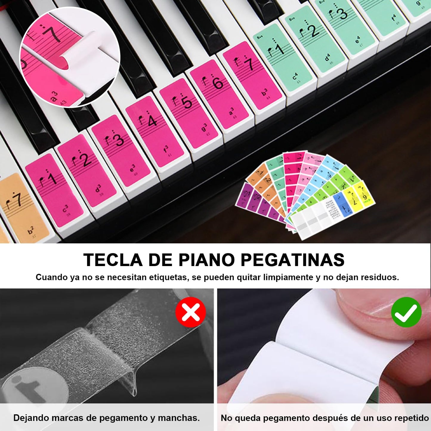 Teclado de Piano Enrollable de Silicona Plegable con 88 Teclas y Altavoz Incorporado para Niños y Adultos Principiantes