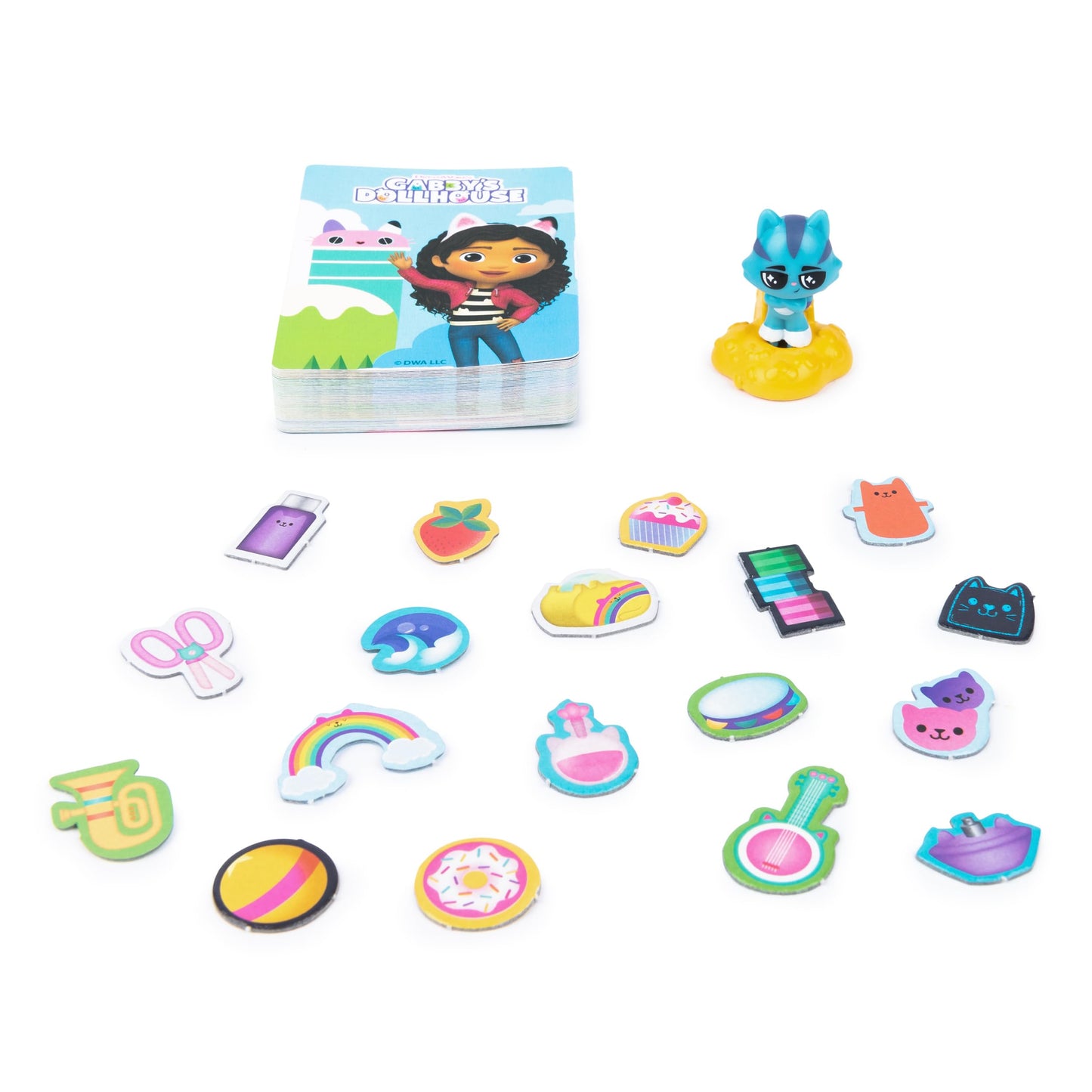 Cardinal, Gabby´s Dollhouse, Juego de Pares en la casa mágica, Juego de Memoria para 2 Jugadores, Juego de Mesa Inspirado en la Serie Original de Netflix, para niños a Partir de 4 años