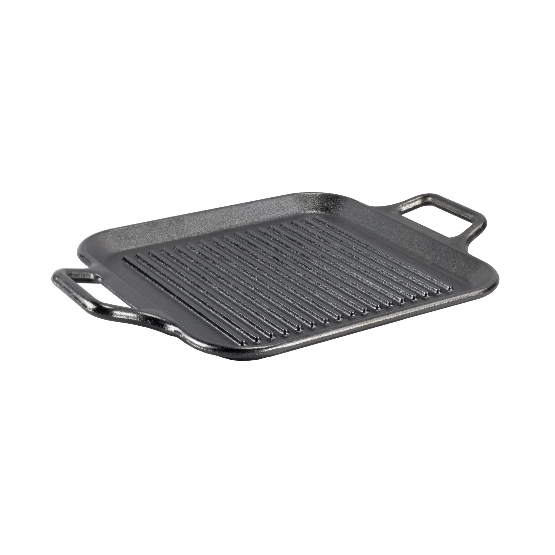 Lodge BOLD - Sartén de hierro fundido sazonado de 12 pulgadas con asas de bucle, utensilios de cocina de diseño