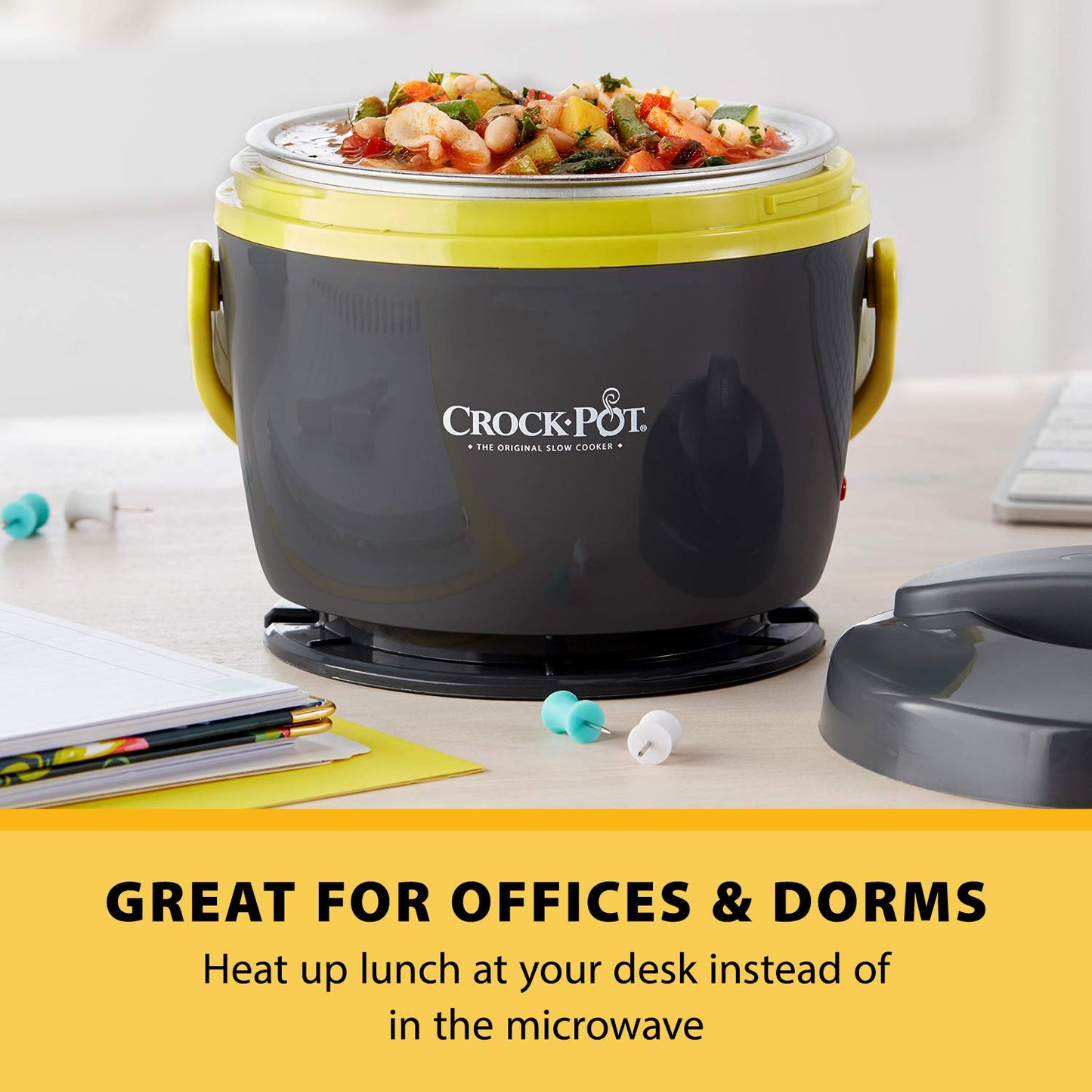 Crock-Pot Gris/Verde 3.5|pounds