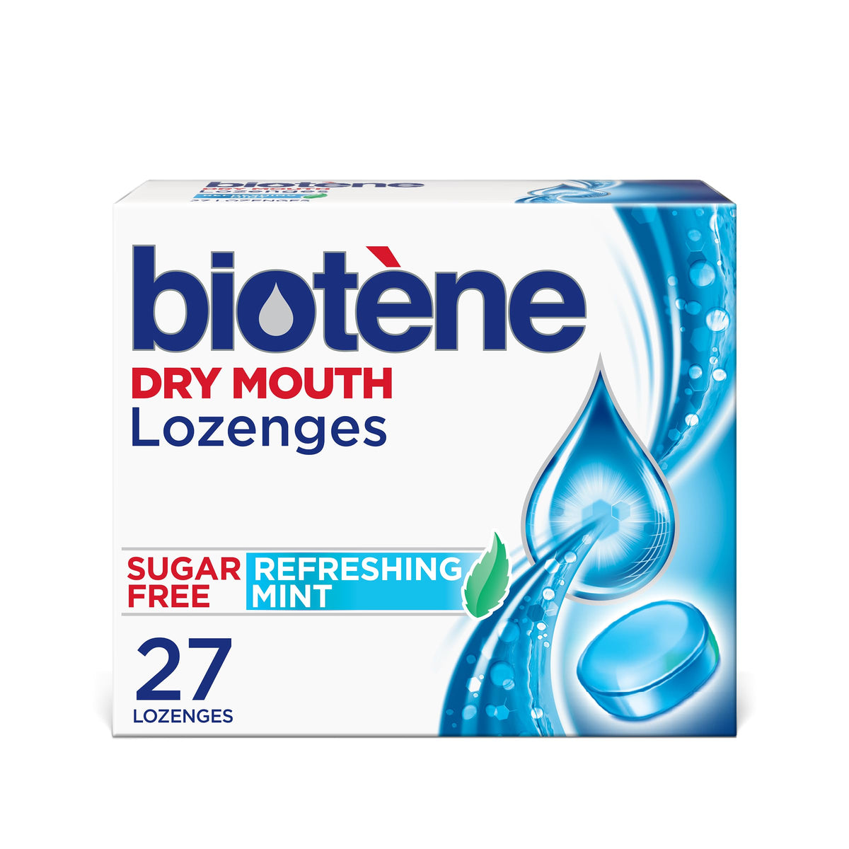 Pastillas Oral Biotene Menta Refrescante 27 Unidades