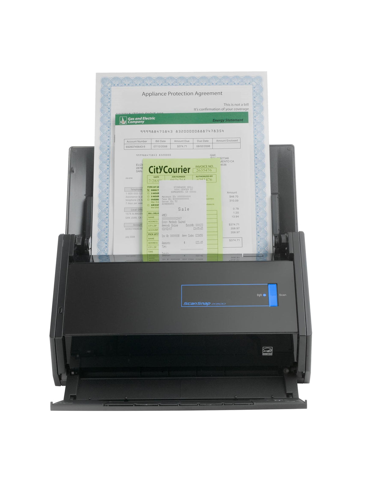 Escáner de Documentos Fujitsu Scansnap IX500 Negro Reacondicionado