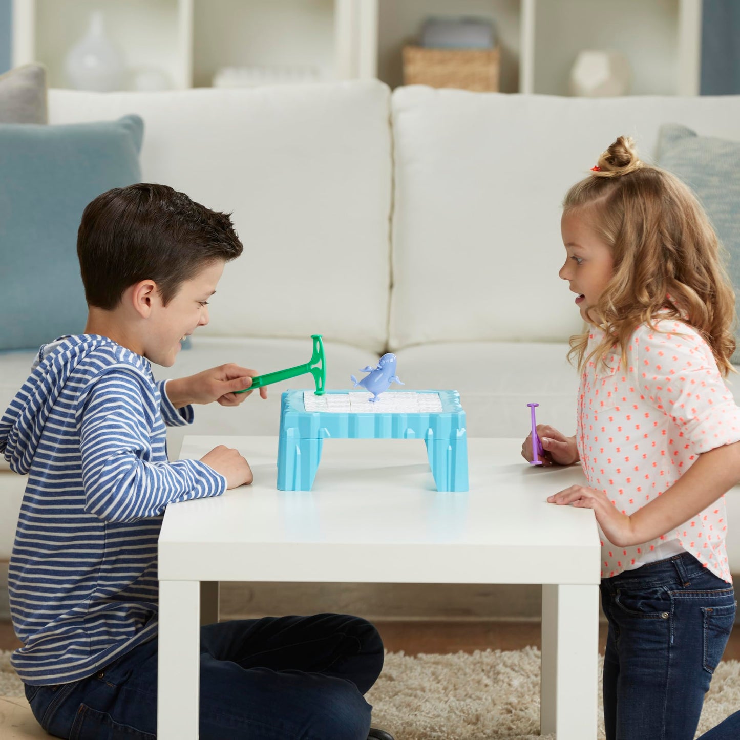 Hasbro Gaming Don't Break The Ice Juego Preescolar, Juegos de Mesa para niños a Partir de 3 años