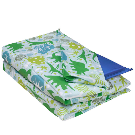 Wildkin - Funda de algodón para Siesta para niños, Suave, Cosida y Duradera y se Adapta a tapetes de Vinilo de 1.5 Pulgadas, Dinosaurios Dinomite