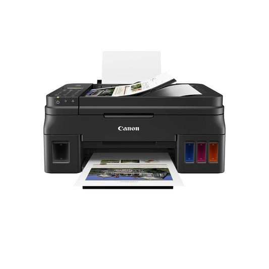 Canon Impresora Multifuncional Wi-Fi G4110 de Tanque de tintas con ADF y Fax