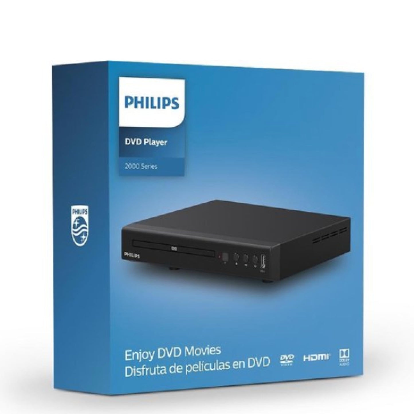 Philips EP200 Multi Zone Region Free DVD Player - 1080P HDMI - PAL / NTSC Conversion - USB 2.0 - A/V Output & Remote Control
