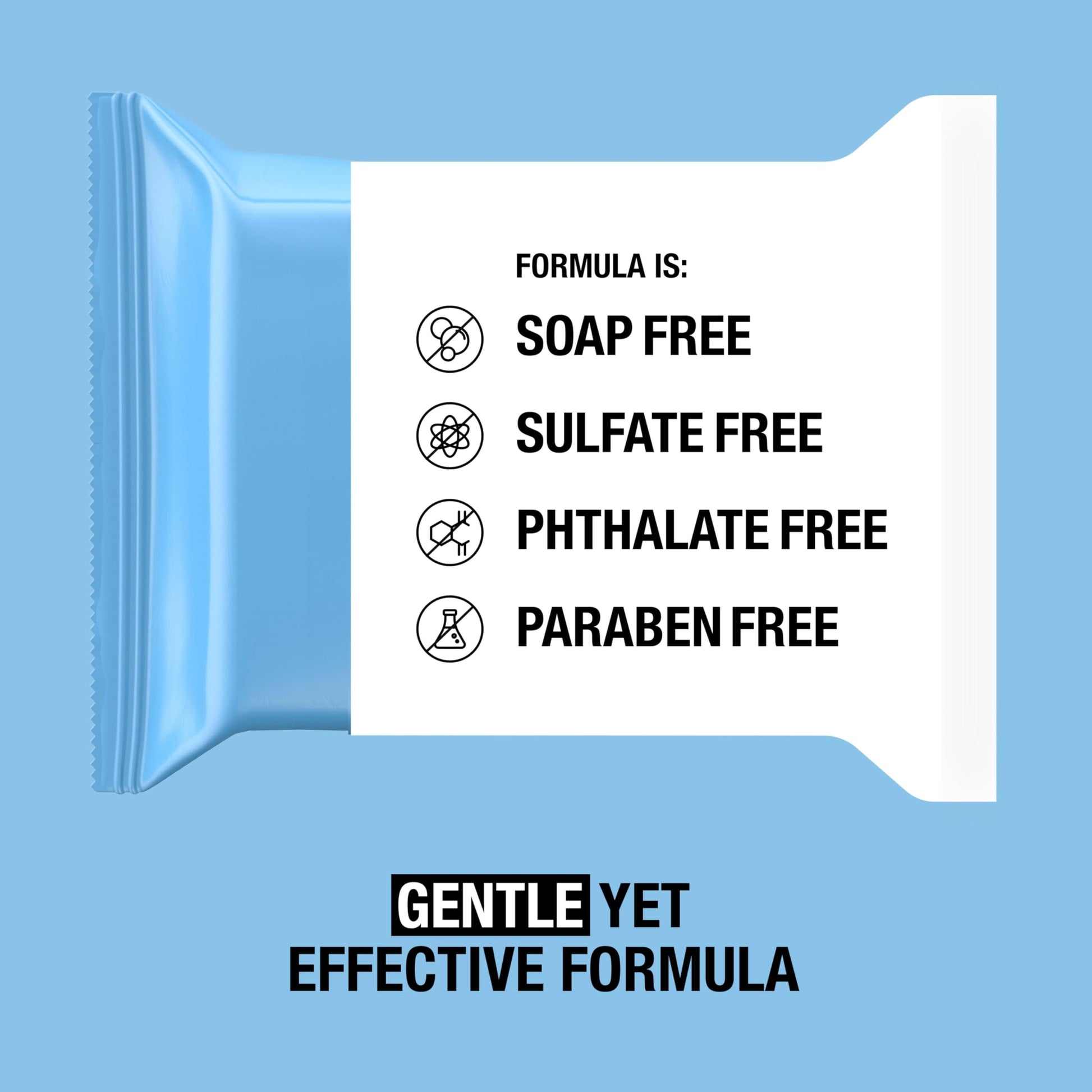Makeup Remover Cleansing Towelette Singles Individually Wrapped, 20 Pre-moistened Towelettes