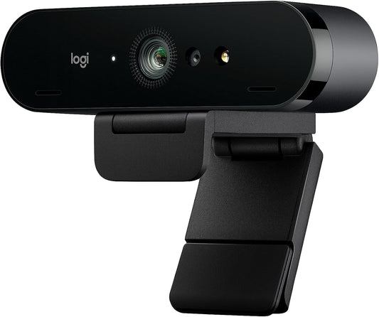 Webcam Ultra HD Logitech BRIO Negro Reacondicionado