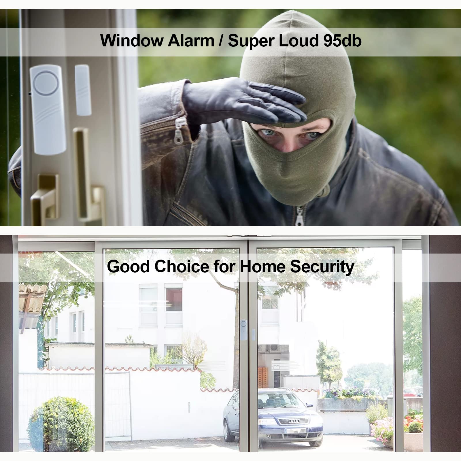 Alarma de Ventana y Puerta para Seguridad del Hogar de 90 dB (Paquete de 15)