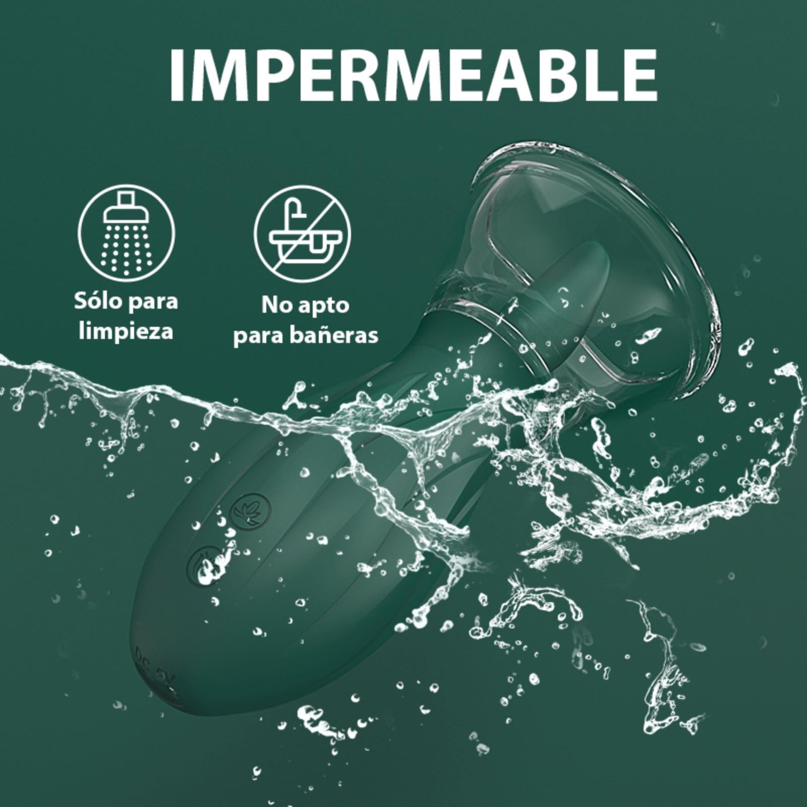 Succionador de Clítoris con Lengua Silencioso para Mujer