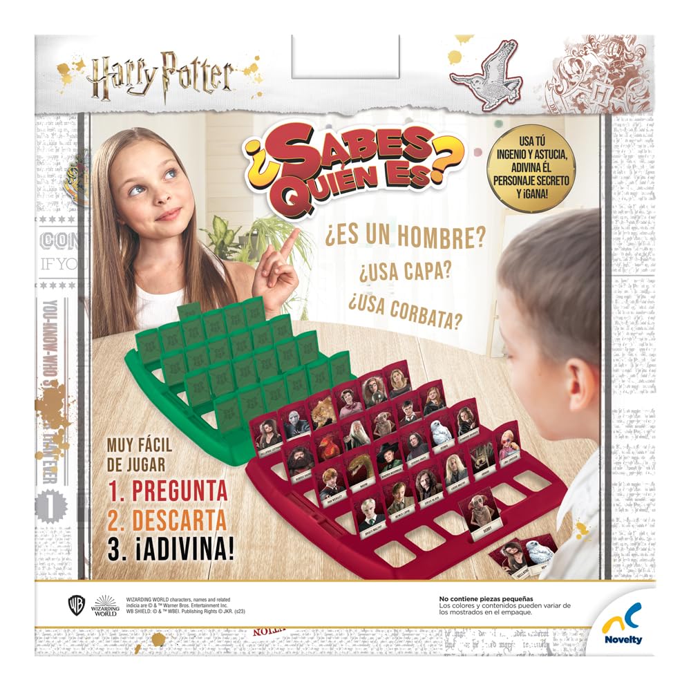 Camiseta Novelty Harry Potter ¿Sabes Quién Es?