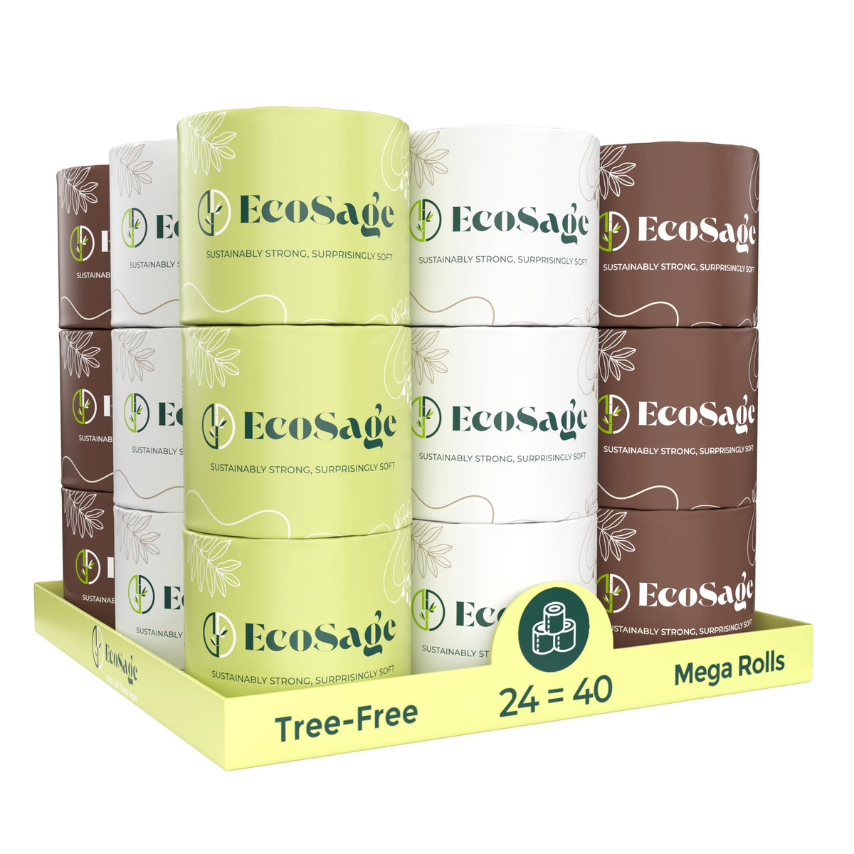 Papel Higiénico Bambú 3 Capas Ecológico Sostenible