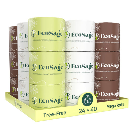 Papel Higiénico Bambú 3 Capas Ecológico Sostenible
