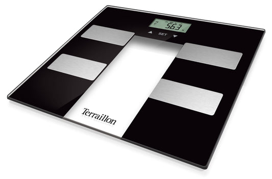 Báscula de Composición Corporal Terraillon Negro Coach
