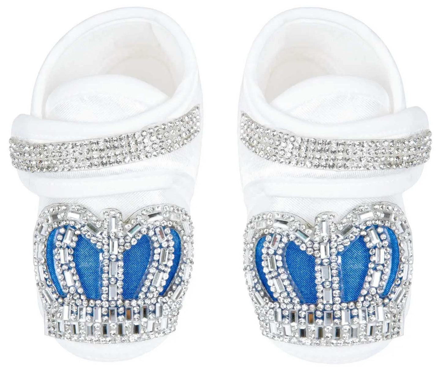 Lilax Baby Boy Newborn Crown Jewels Layette 4 Piece Gift Set 0-3 Months Royal Blue 0-3M