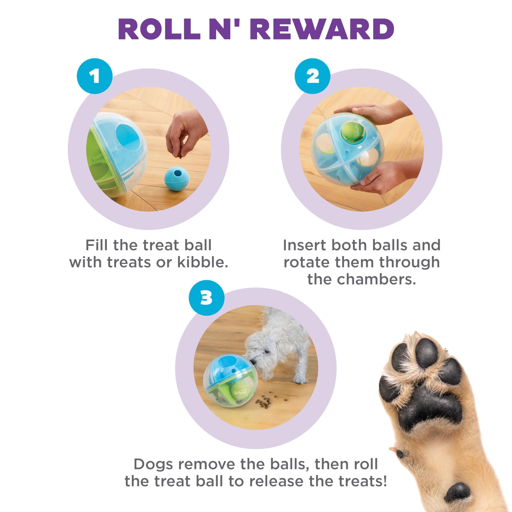 Rompecabezas Interactivo Outward Hound Nina Ottosson A-Maze Ball Laberinto para Perros