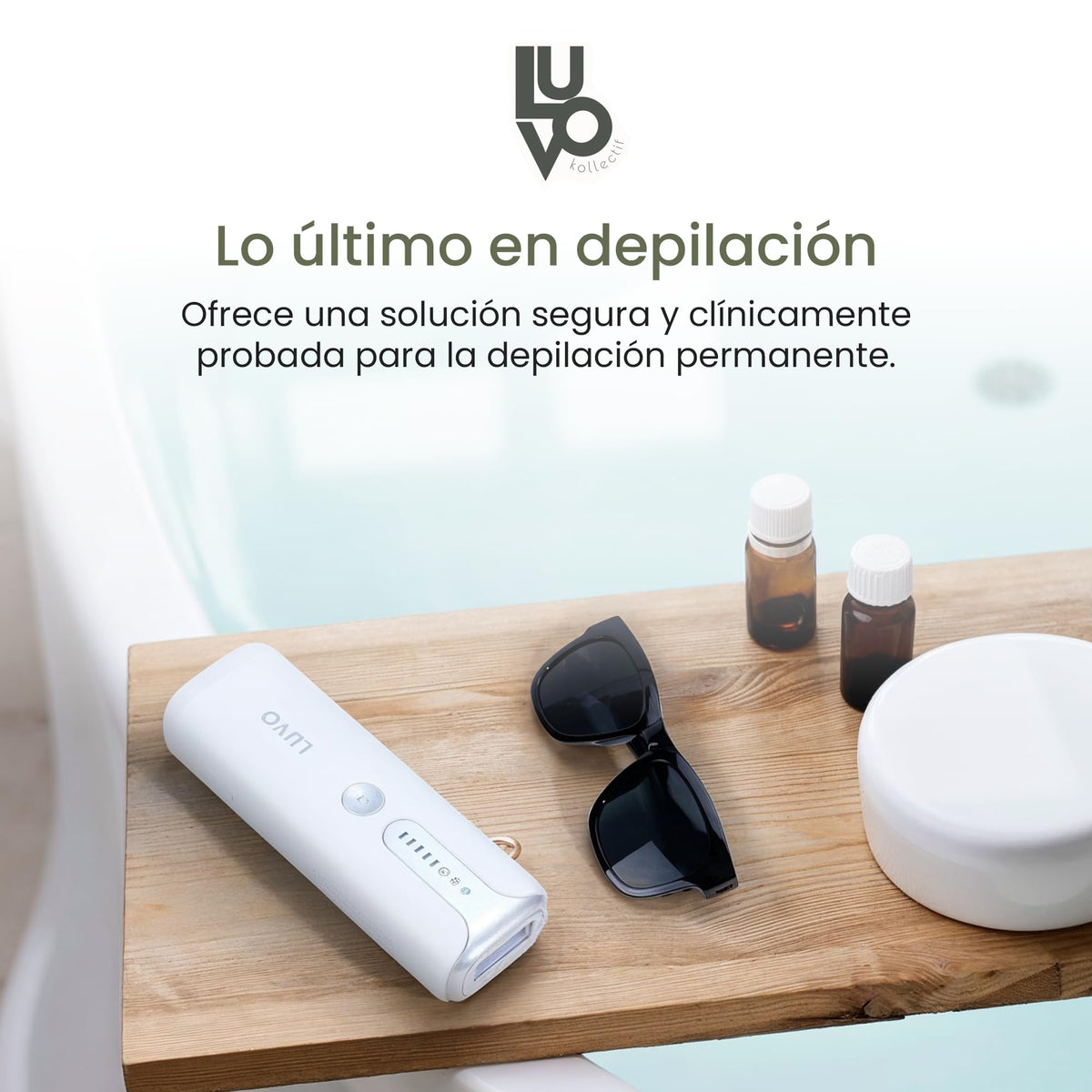 Depiladora Láser Mujer Eléctrica IPL – Máquina de Depilación con Luz Pulsada para Removal de Vello – Epilator Profesional para Depilar en Casa sin Dolor