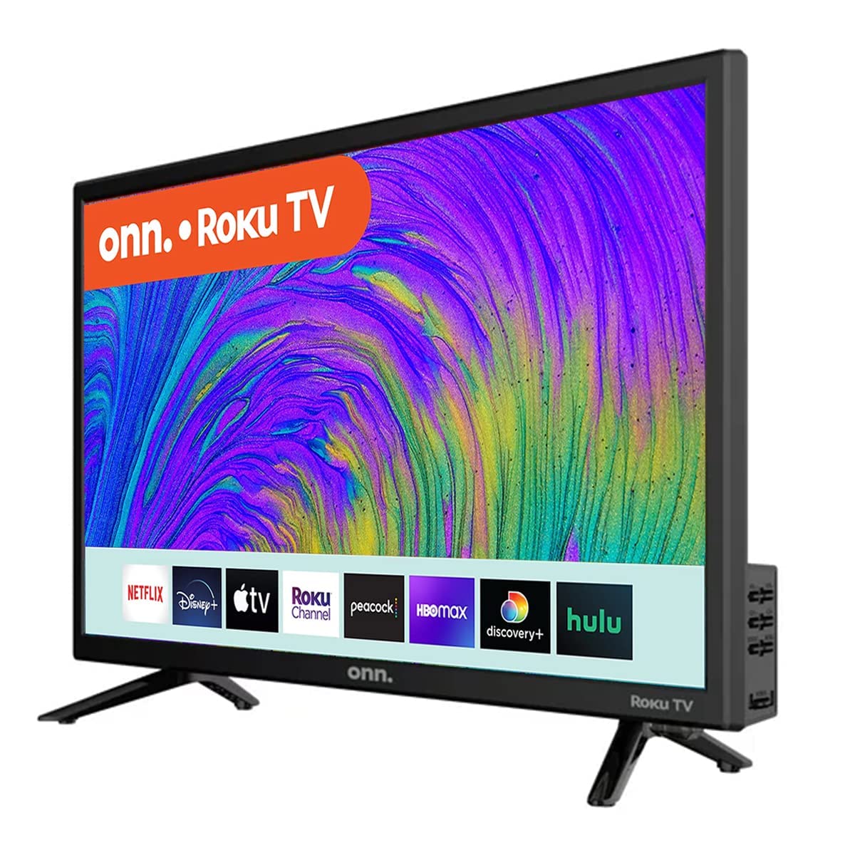 Televisión LED Inteligente Onn 24 Pulgadas HP 720P Reacondicionado Compatible con Netflix y Apple TV