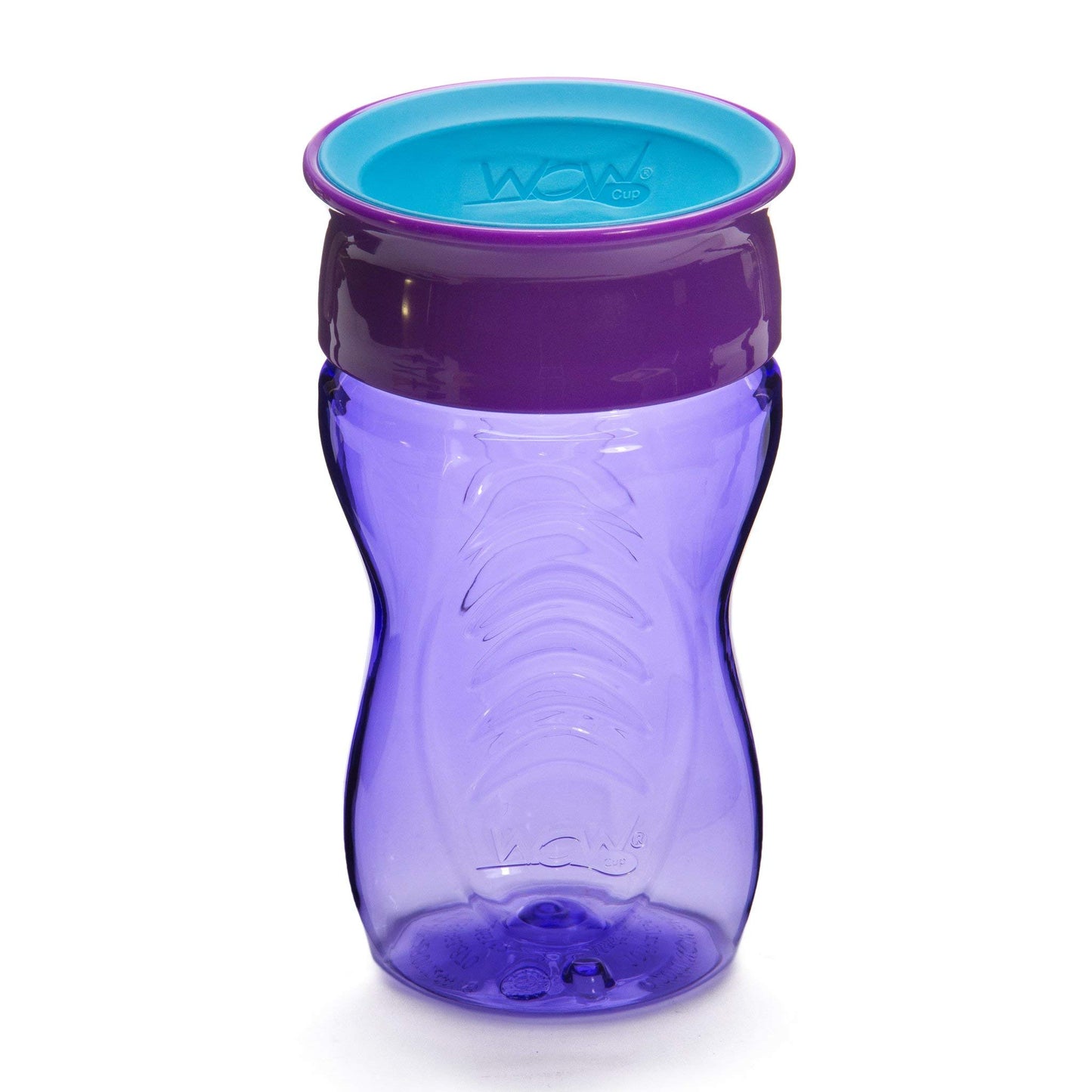 Wow Cup for Kids 360 - Taza para beber, 10 onzas / 296 ml (morado)