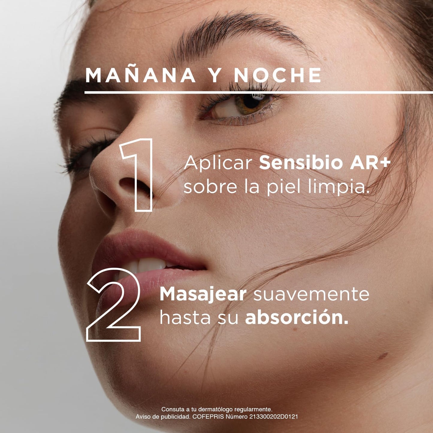 BIODERMA, Tratamiento Facial, Sensibio AR+, Cuidado Dermatológico para Rosácea, Calma e Hidrata, Piel Sensible, 40ML