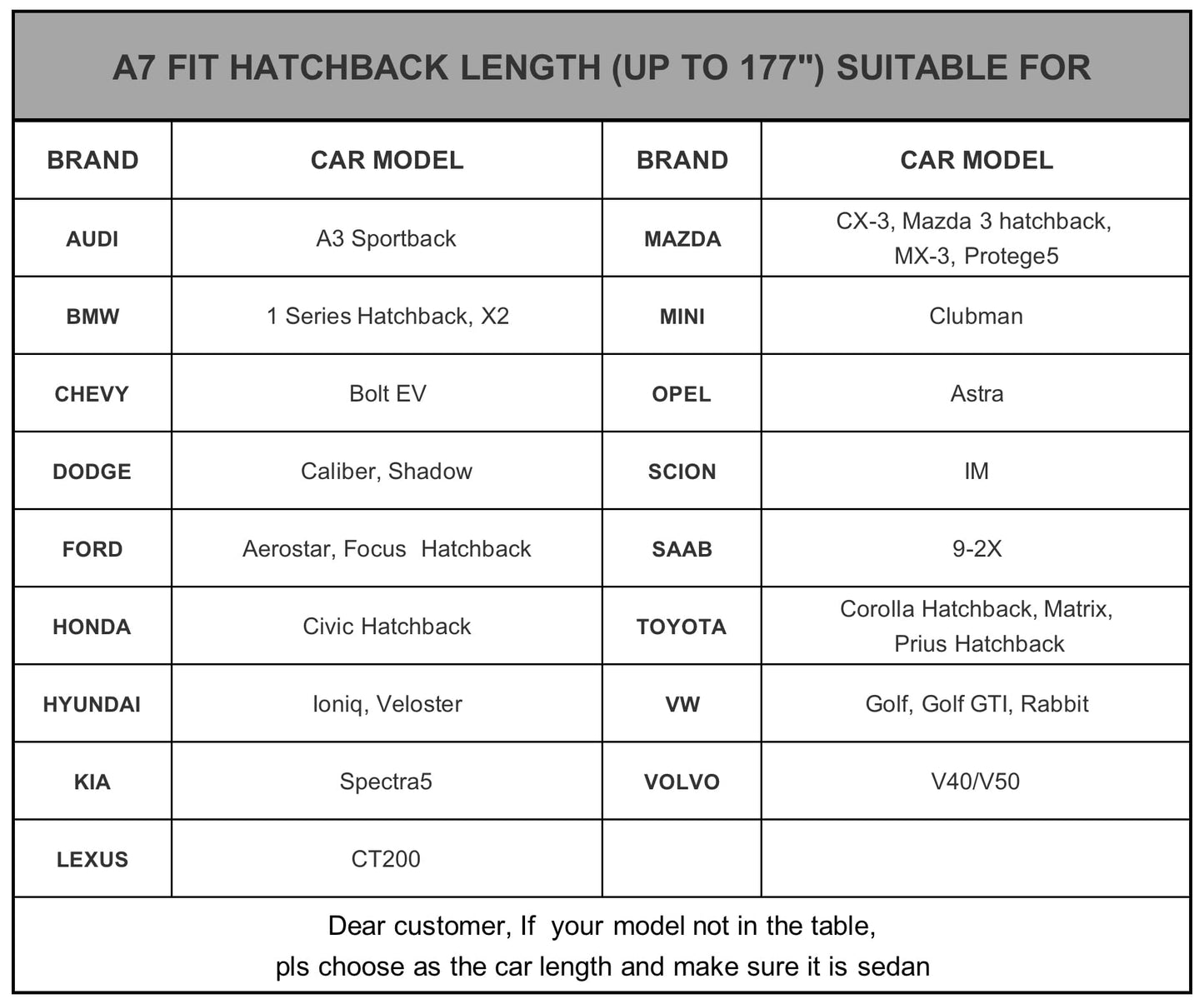 Kayme Funda Coche de 6 Capas, Cubre Coches Exterior Impermeable Transpirable Anti-UV Antipolvo con Cremallera, Compatible con Golf, Mazda 3, Focus, Tiida, Ajuste para Hatchback (hasta 177 2L