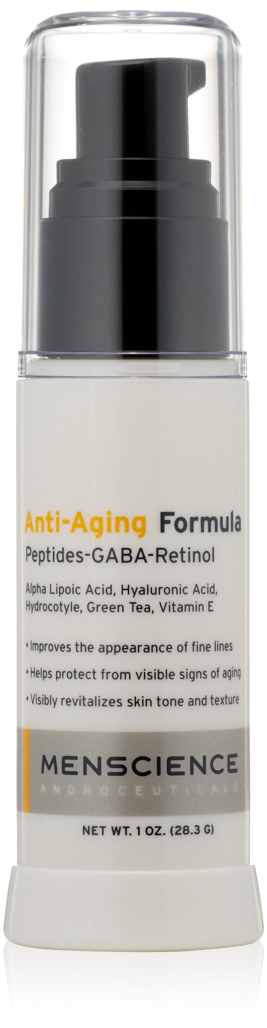 MenScience Androceuticals Fórmula antienvejecimiento, 1 oz.
