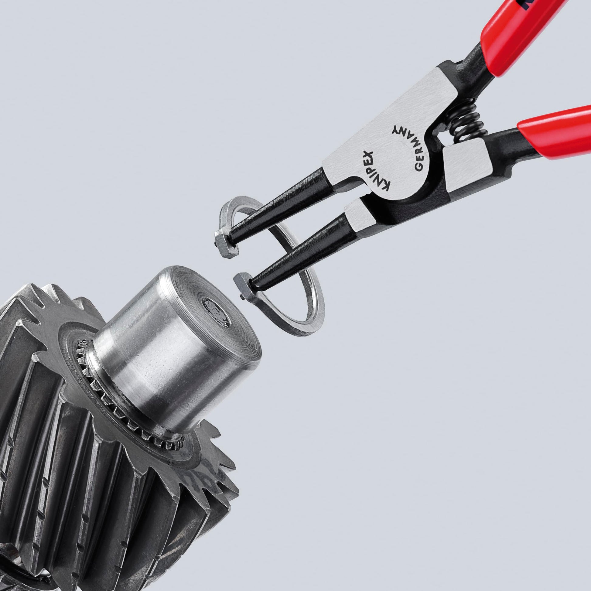 KNIPEX 46 11 A1 Pinza para anillos de retención Para anillos de retención exteriores de ejes acabado pavonado 140 mm