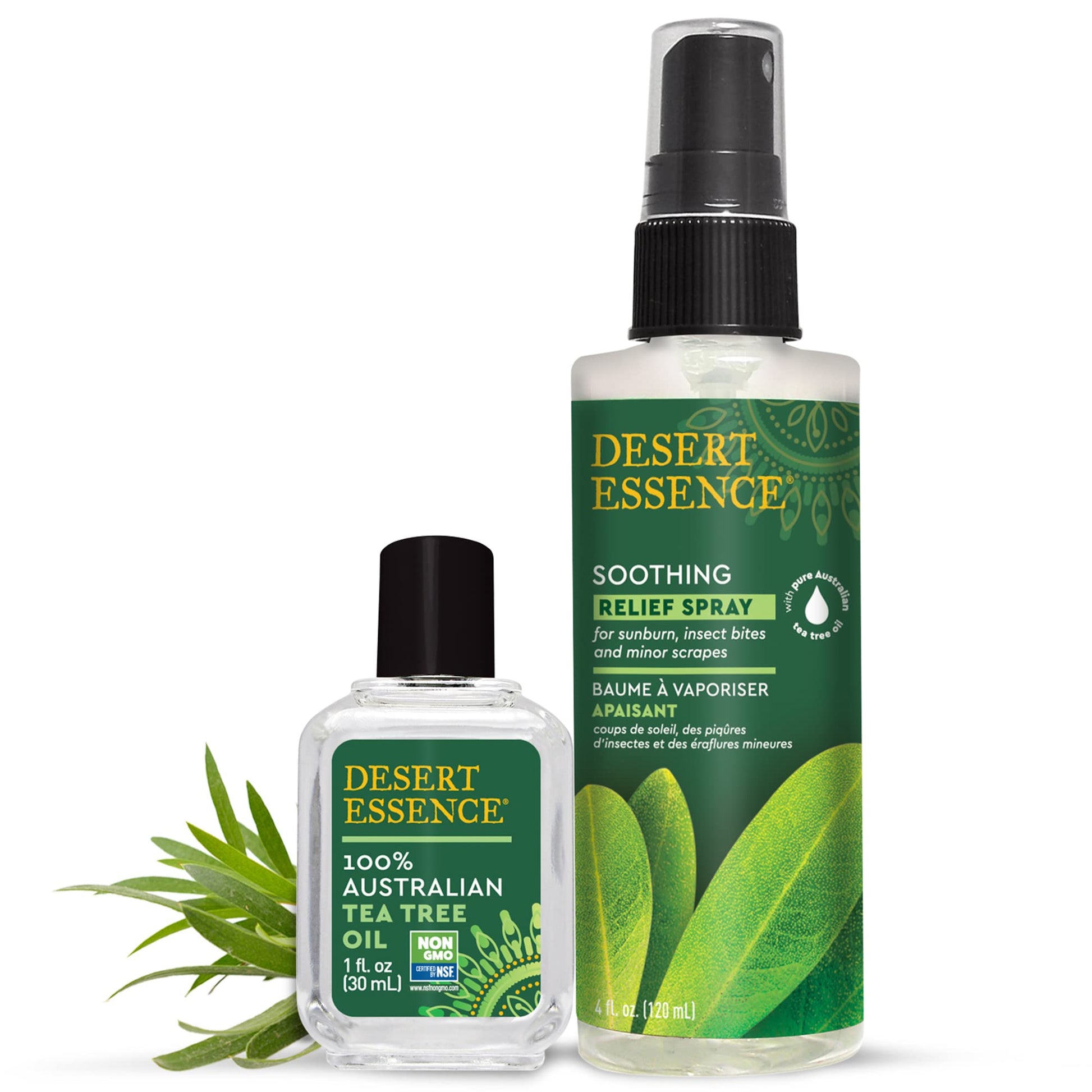 Pack of 6 x Desert Essence Relief Spray - 4 fl oz
