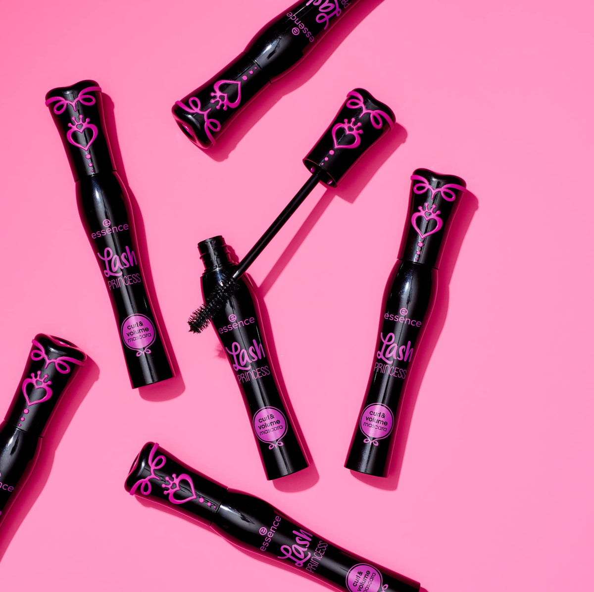 essence Lash PRINCESS curl and volume mascara