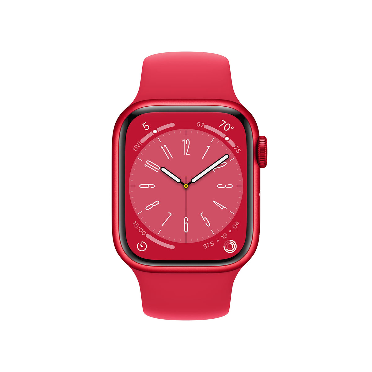 Reloj Inteligente Apple Serie 8 Rojo con Sport Band Reacondicionado