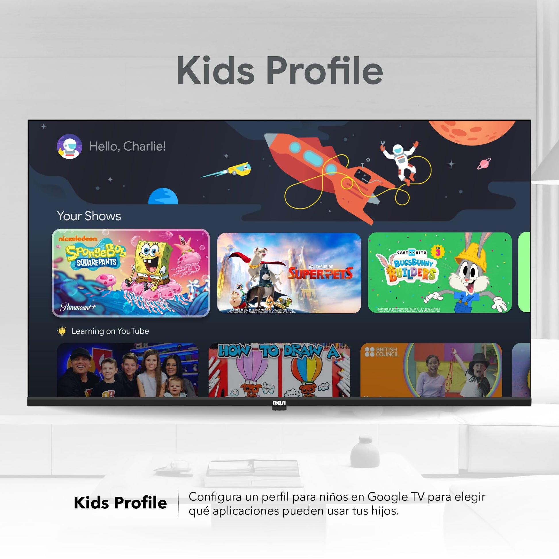 RCA Pantalla de 40" MultiTuner HD TV GoogleTV Operating System 2025 - Modelo R40M-F4G