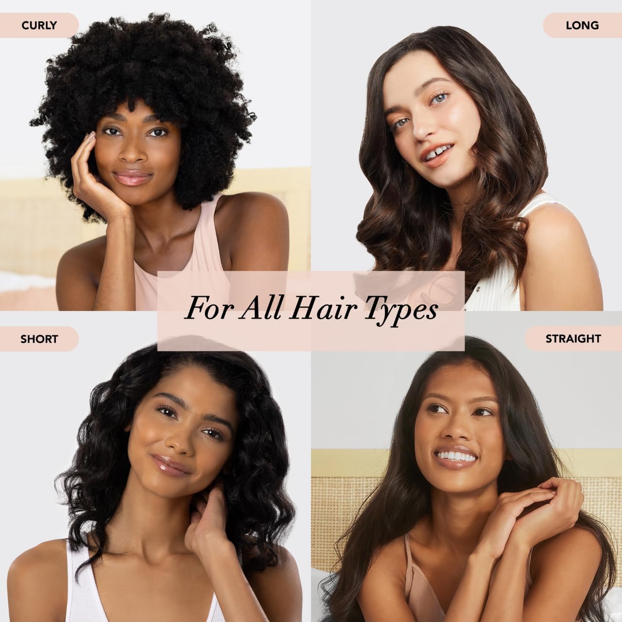 Kitsch Satin Heatless Curling Set for No-Heat Soft Curls - Overnight Hair Curlers & Curling Rod Headband, Frizz-Free Styling, Gentle Rollers for All Hair Types - 1 Pack (Sunset Tie Dye)
