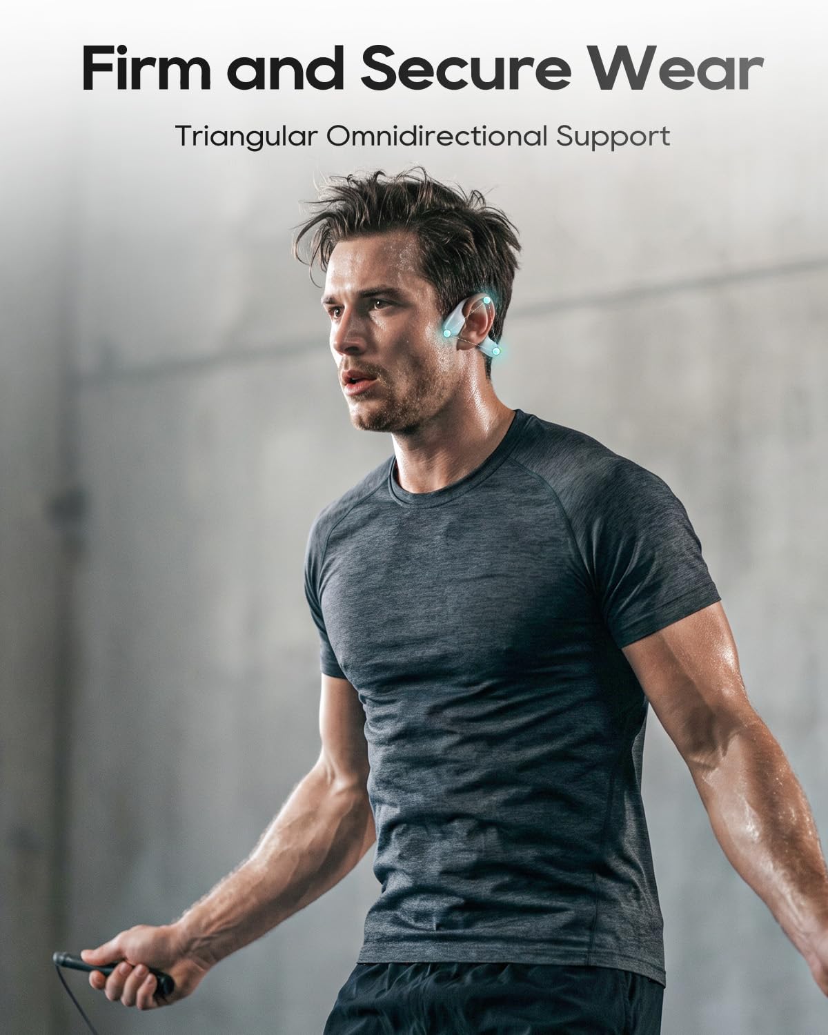 Auriculares Deportivos aigo Bluetooth de Doble Conducción