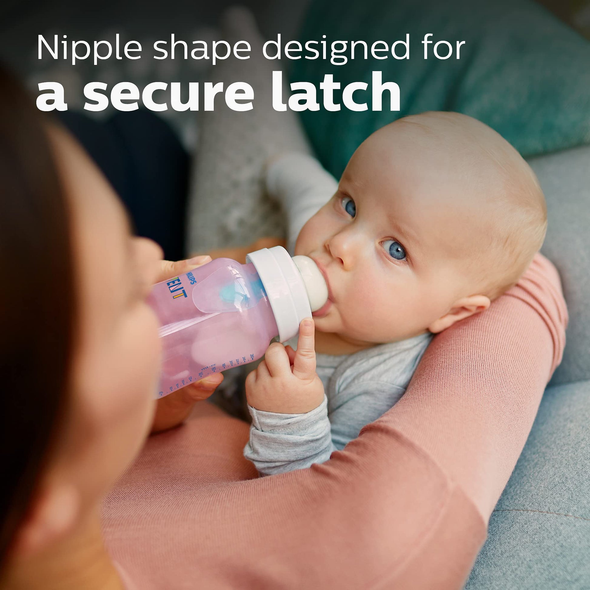 Biberones Anticólicos Philips AVENT Rosa Paquete de 4