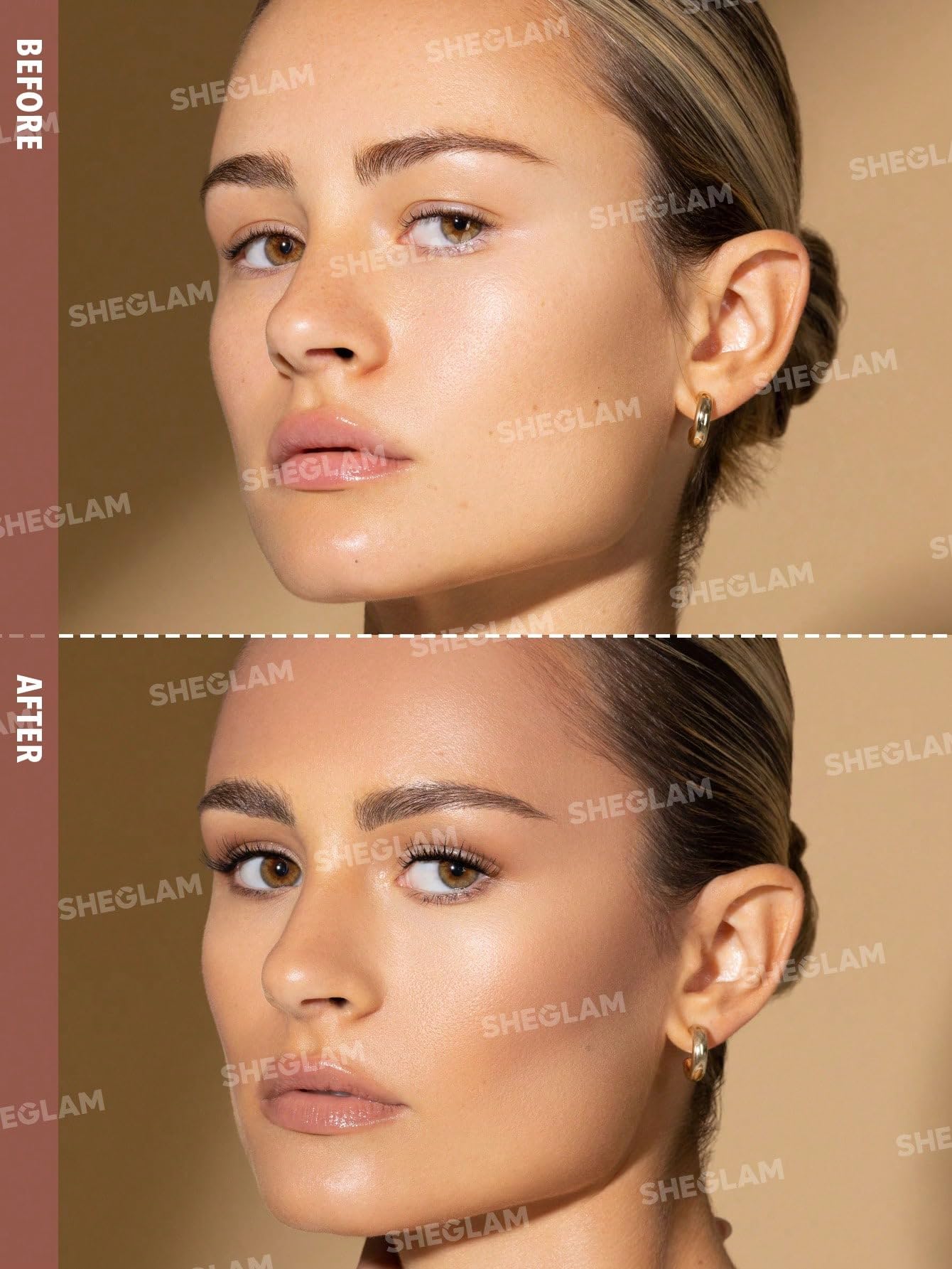 SHEGLAM Sun Sculpt Cool Toned Liquid Contour Stick Maquillaje bronceador en crema de larga duración - Tawny Amber