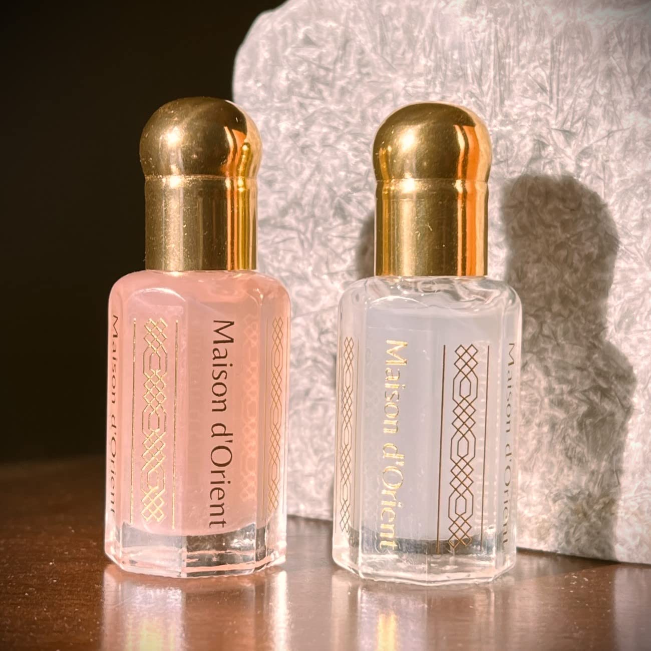 PINK MUSK (Pink Tahara) 12mL | Perfume and Body Oil from Fragrance House Maison d'Orient, Dubai UAE | Original Misk Blend | Alcohol Free and Vegan | Arabian Perfume