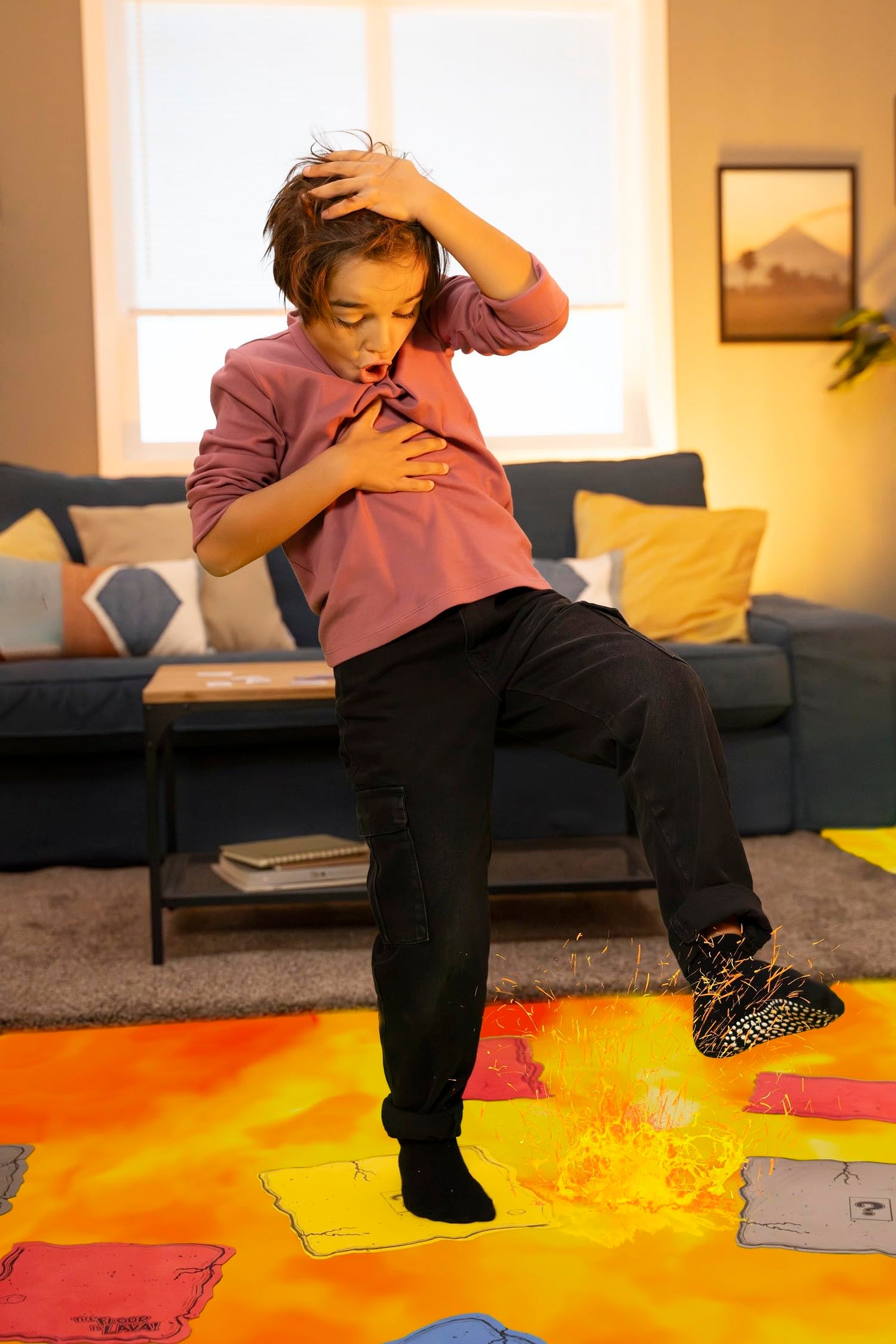 Juego de Mesa Interactivo Endless Games Lava para Niños y Adultos Promueve Actividad Física Ideal para Fiestas y Reuniones