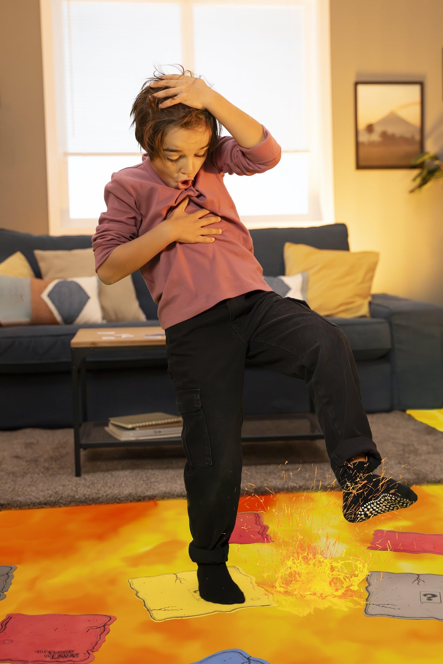 Juego de Mesa Interactivo Endless Games Lava para Niños y Adultos Promueve Actividad Física Ideal para Fiestas y Reuniones