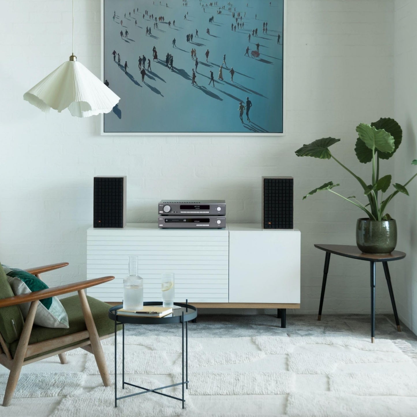 JBL Bafle de repiza 2-Way Bookshelf Loudspeaker de 10 a 75 Watts