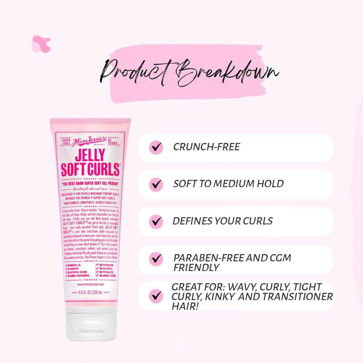 Miss Jessie's Jelly Soft Curls 8.5 fl.oz./250ml by Miss Jessie's